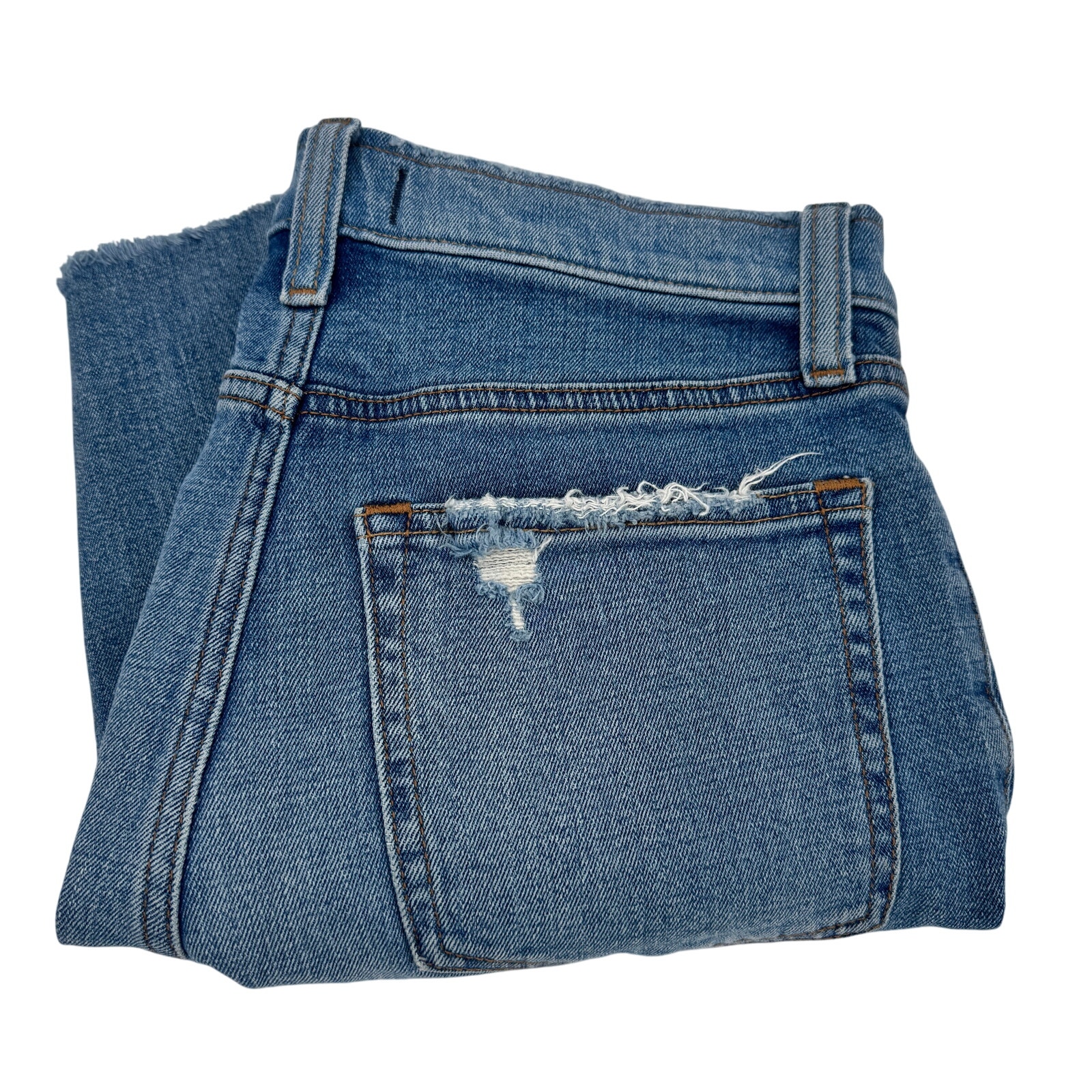 Abercrombie & Fitch Jeans Womens 4 / 27 Ultra High Rise Mom Jean Distressed